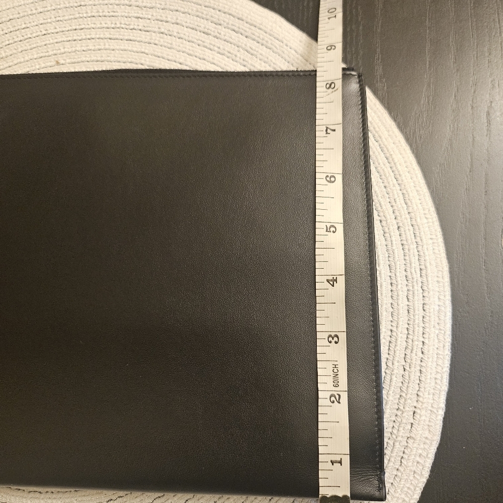 Saint Laurent Leather Zip Pouch / Document Holder - Picture 4 of 9